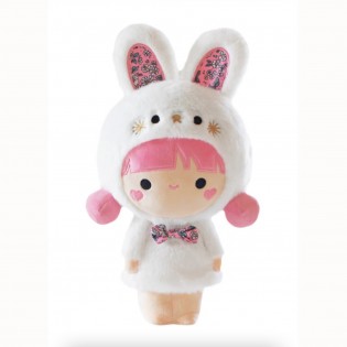 Peluche Lapin Pascale Blanc - Momiji