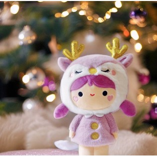 Peluche renne Twinkle Plum - Momiji