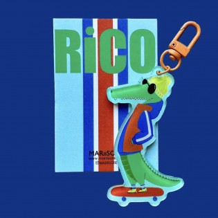 Porte-clés Rico le Croco - Mariisore