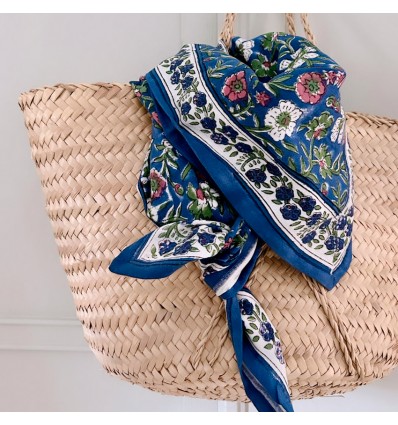 Foulard Dheli Lavande 50 cm - So Family