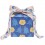 Papier cadeau renoncule campanule bleues - Rico Design
