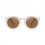 Lunettes de soleil Blanc "Atlas" - Grech & Co