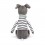 Peluche Beatnik Buddy Whippet chien gris - Jellycat