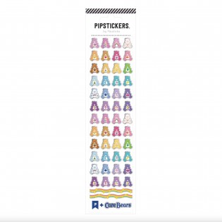 48 autocollants bisounours colorés holographiques - Pipstickers