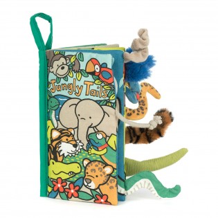 Livre à toucher "Jungly tails" - Jellycat